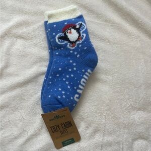 Northeast cozy cabin Socks youth